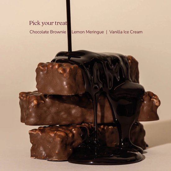 Cabau - Crispy Bars - Chocolate Brownie - Eiwitreep met 15 g Proteïne per Reep - Glutenvrij, Vezelrijk & Laag in Suiker - Box van 8 Stuks van Cabau — afbeelding 5
