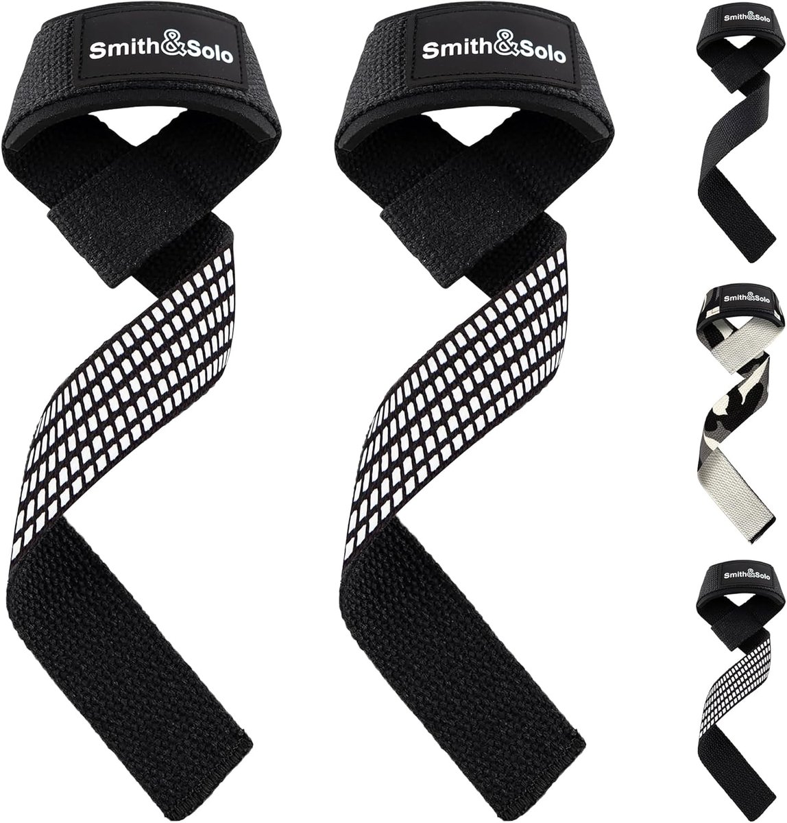 SnelShoppen - Lifting Straps voor Krachttraining, Grip Hulp voor Gym en Bodybuilding, Fitness Accessoires, Sterke Grip, Ideaal voor Deadlifts, 100% Ka