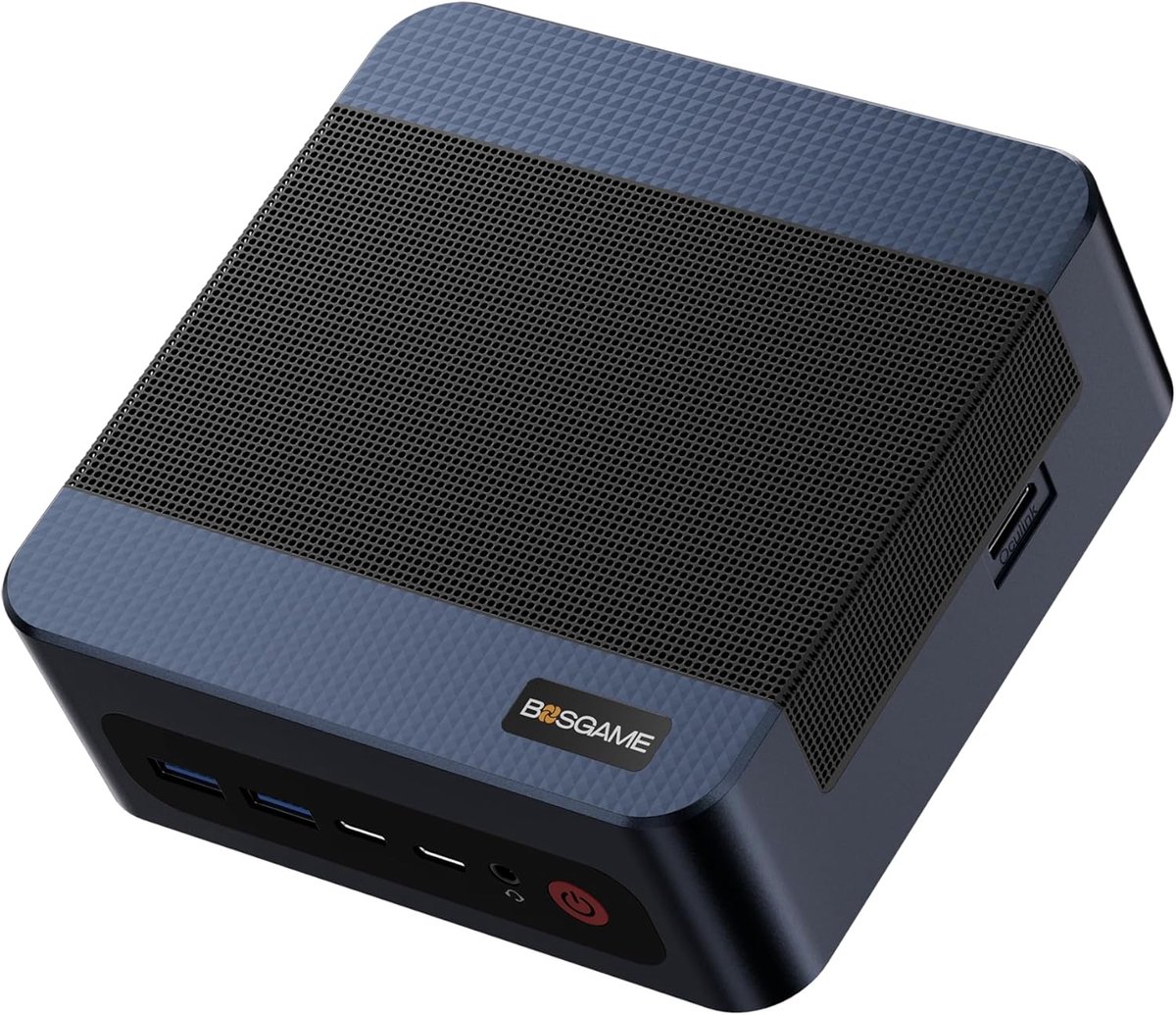 SnelShoppen - Mini PC Gaming Desk met AMD Ryzen 9 7940HS, 32 GB DDR5 RAM, 1 TB SSD, Windows 11 Pro, WiFi 6E voor Gaming en Multitasking