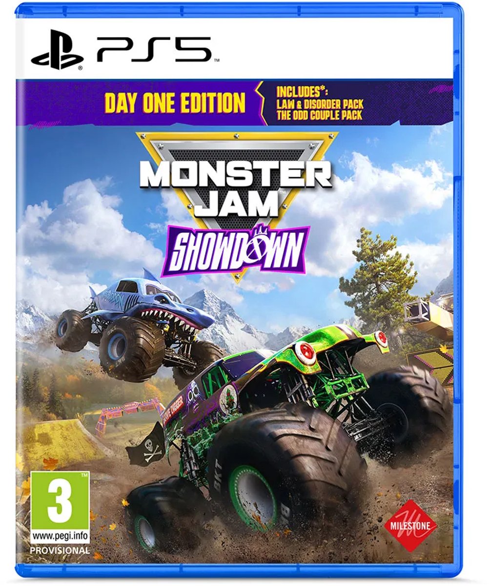 GAME Monster Jam Showdown Day One Edition Dag één Duits, Frans, Italiaans PlayStation 5
