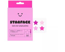 Starface Hydro-Stars Pink Party Pack Pimple Patches – Hydrocolloïde Puistjespleisters – 16 Stuks