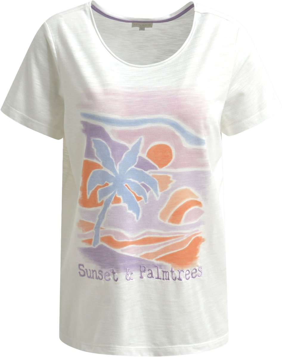 Milano Italy - t-shirt sunset & palmtrees - maat 36