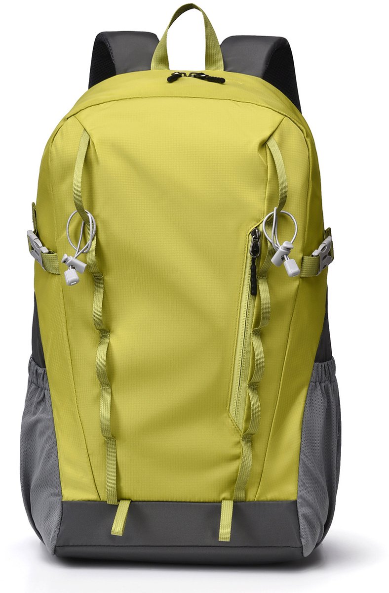Rugzak - 30L Wandelrugzak - Dagrugzak - Compartiment voor 15,6 Inch Laptop - Gewatteerde Schouderbanden - Groen