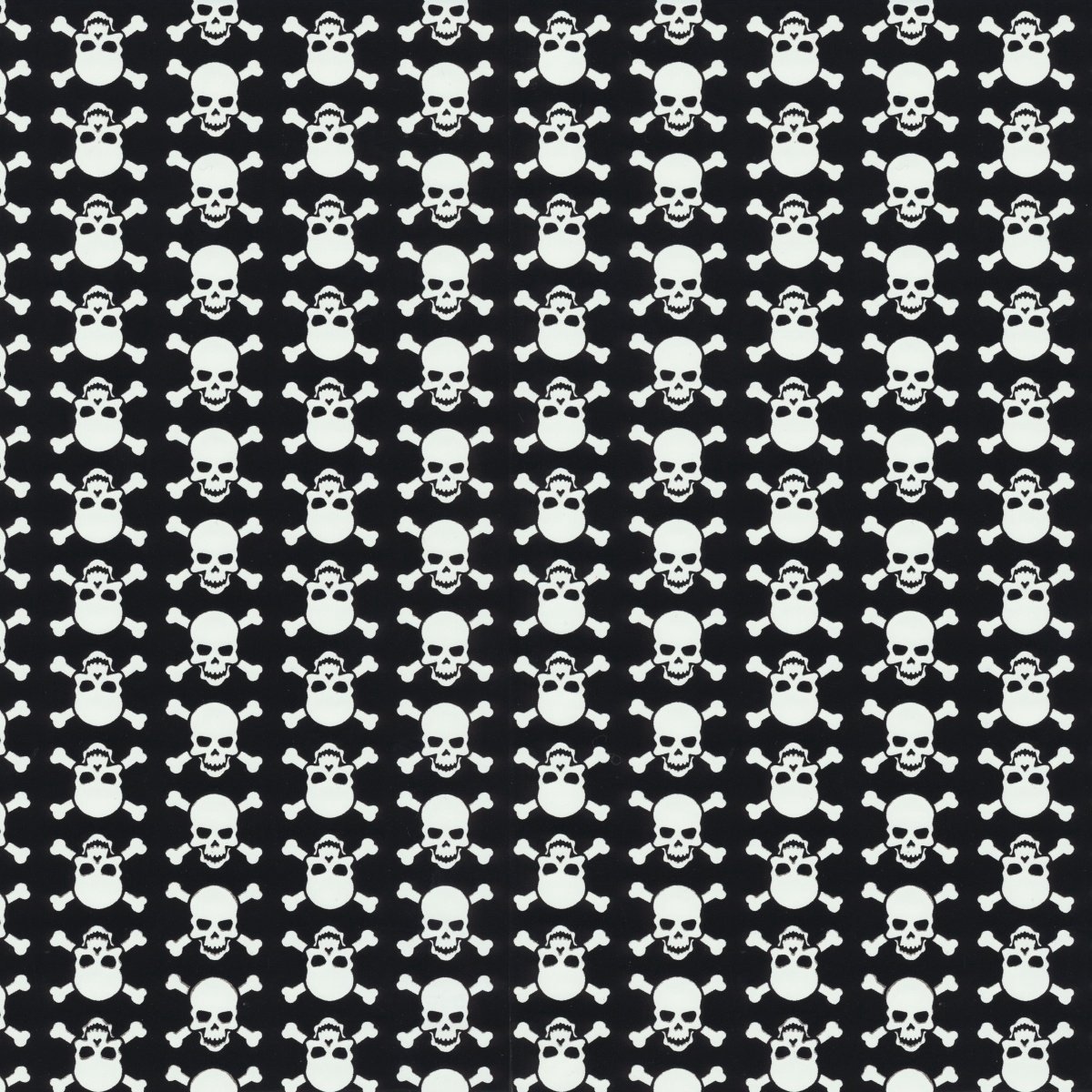 Skulls Zelfklevende Folie Mini rol wit 45cmx2mtr