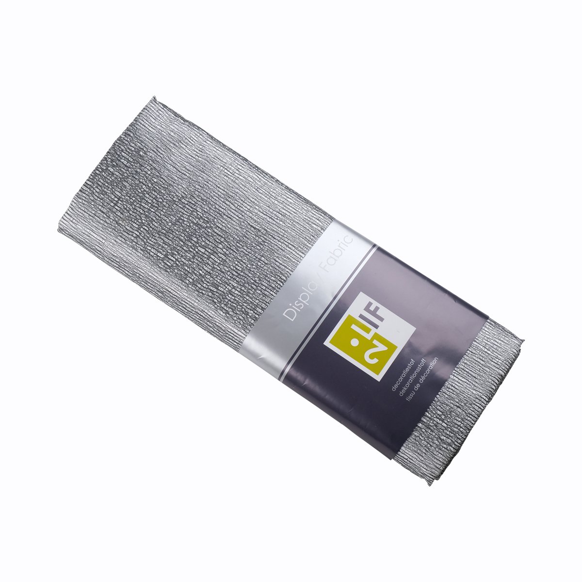 Deco Mistral zilver 145 cm x 2 mtr