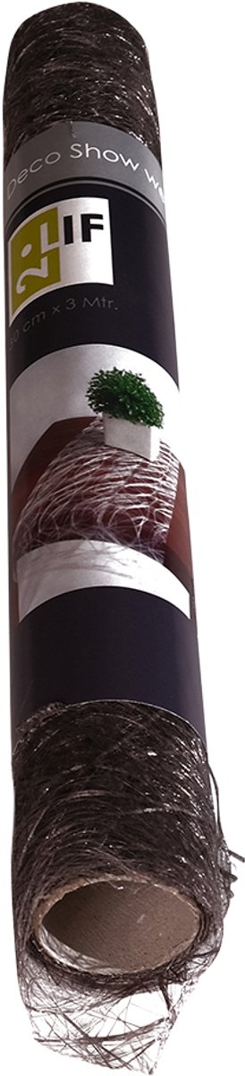 Web Tafelband taupe 30cmx3m (rolled)