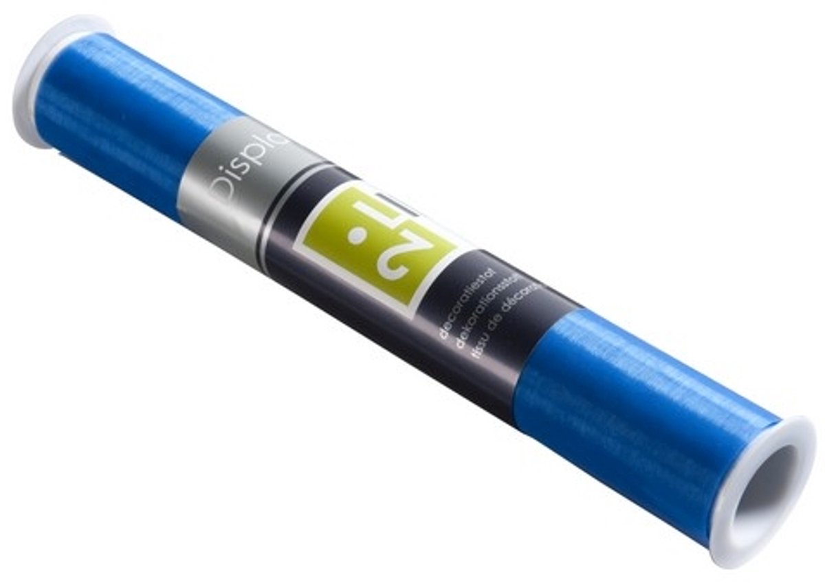 Lara Big Tafelband blauw 28cmx25mtr (rolled)