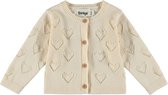 Dirkje Meisjes Vest - Antique white