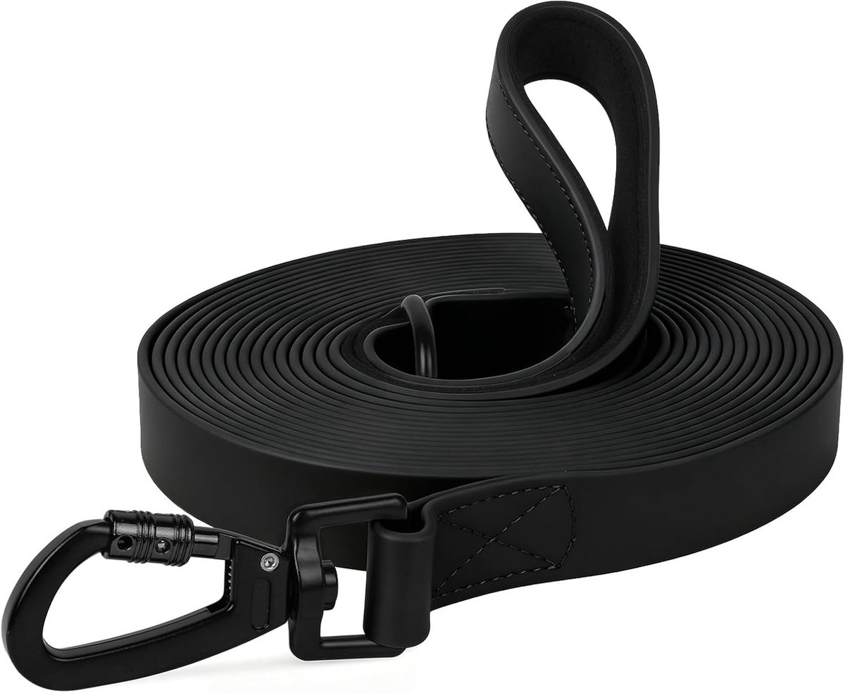 SnelShoppen - Trainingslijn Voor Honden 5 Meter Waterdicht - Lange Hondenriem Voor Gehoorzaamheidstraining - Ideaal Voor Grote, Middelgrote En Kleine