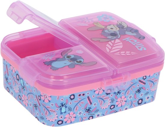 Lilo & Stitch lunchset; drinkfles, lunchbox en snackbox van Lilo & Stitch — afbeelding 4