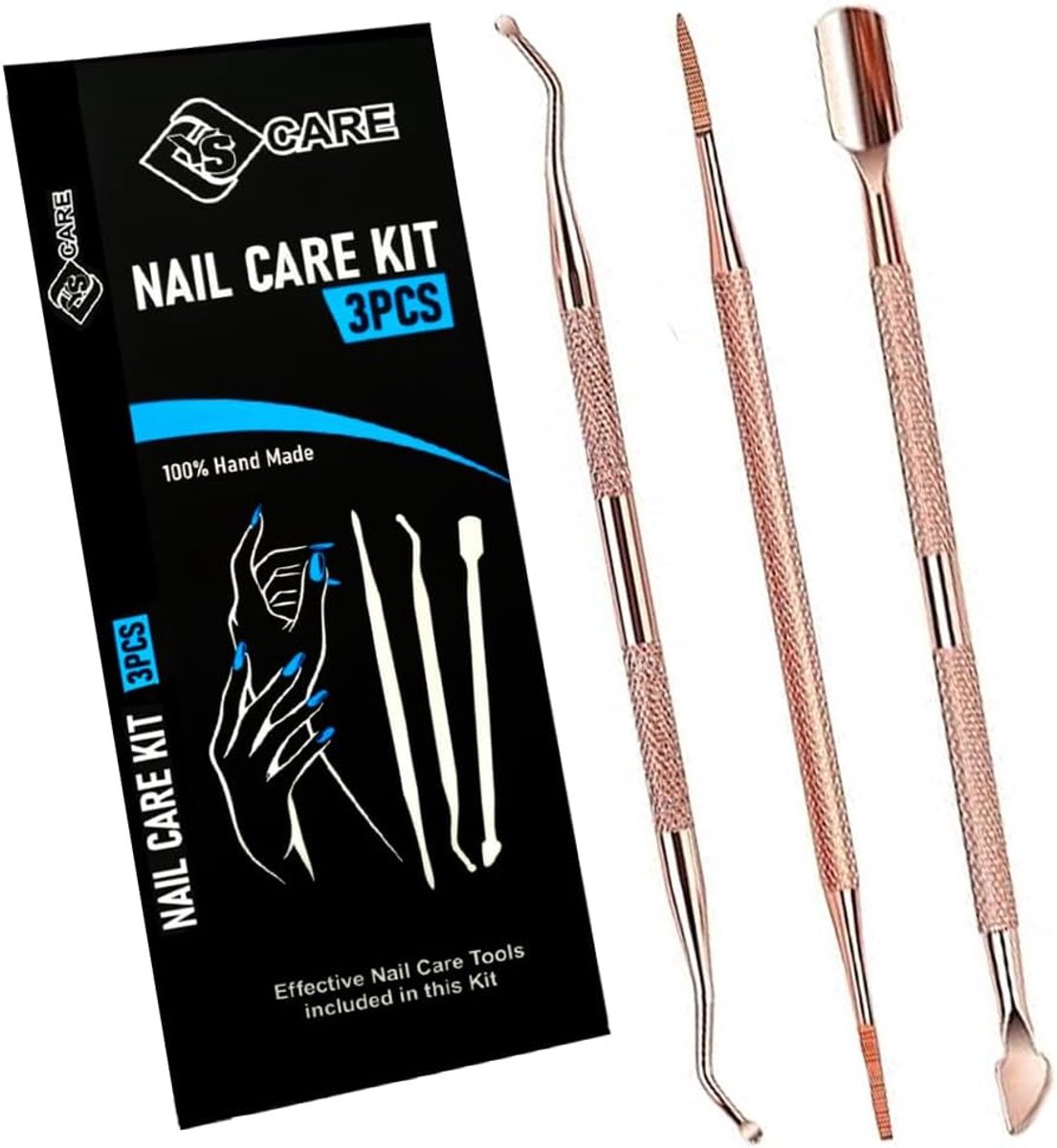 SnelShoppen - Wenkbrauwpincet Schuin 3-Pack - Nauwkeurige Verwijdering van Fijne Haartjes - Roestvrij Staal - Perfect voor Epileren en Ontharing - Gou