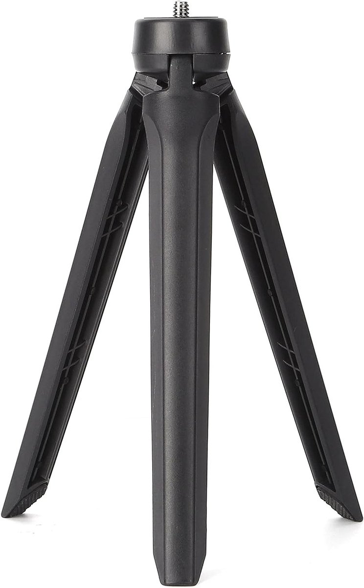 Duurzaam en Lichtgewicht Mini Desktop Tripod met Verstelbare Vullicht voor Telefoon en Camera