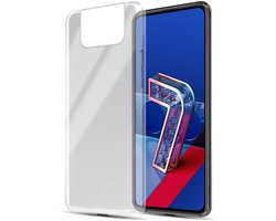 Cadorabo Hoesje geschikt voor Asus ZenFone 7 in VOLLEDIG TRANSPARANT - Beschermhoes gemaakt van flexibel TPU Silicone Case Cover
