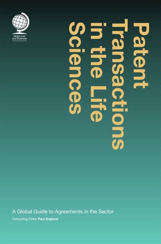 Patent Transactions in the Life Sciences - cover