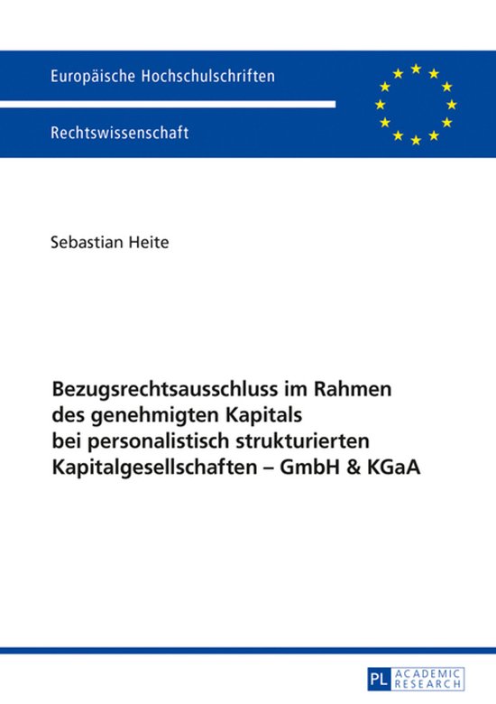 Europaeische Hochschulschriften Recht 5881 - Bezugsrechtsaus ... - cover