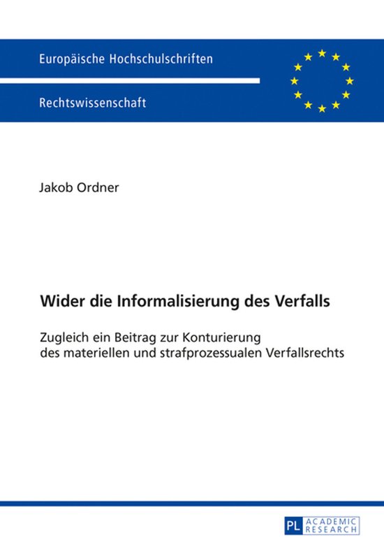 Europaeische Hochschulschriften Recht 5903 - Wider die Infor ... - cover