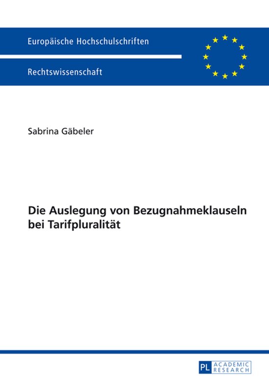 Europaeische Hochschulschriften Recht 5575 - Die Auslegung v ... - cover