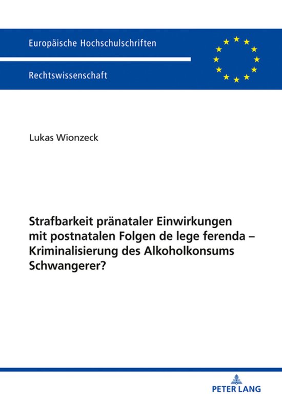 Europaeische Hochschulschriften Recht 5987 - Strafbarkeit pr ... - cover