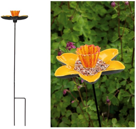 Buten Feeder Stake Narcis voeder of waterschaal vogels