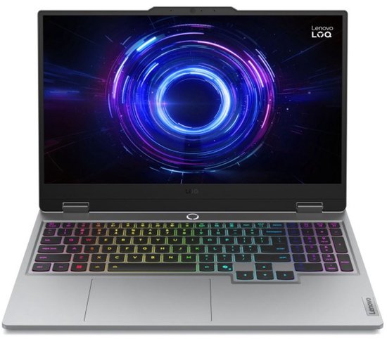 Lenovo LOQ Serie - Laptop - i5-13450HX - 15,6 FHD IPS - Luna Grey - Lenovo - Hoofdafbeelding