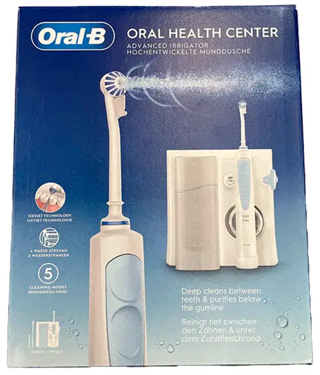 Oral-B OxyJet Dental Center MD20 – Mondverzorgingscentrum met Monddouche en Elektrische Tandenborstel