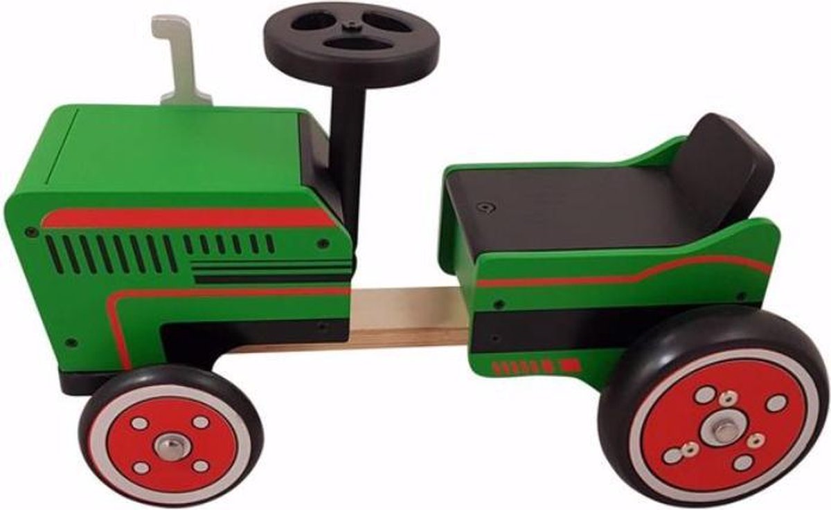 Houten Tractor Loopauto, Playwood