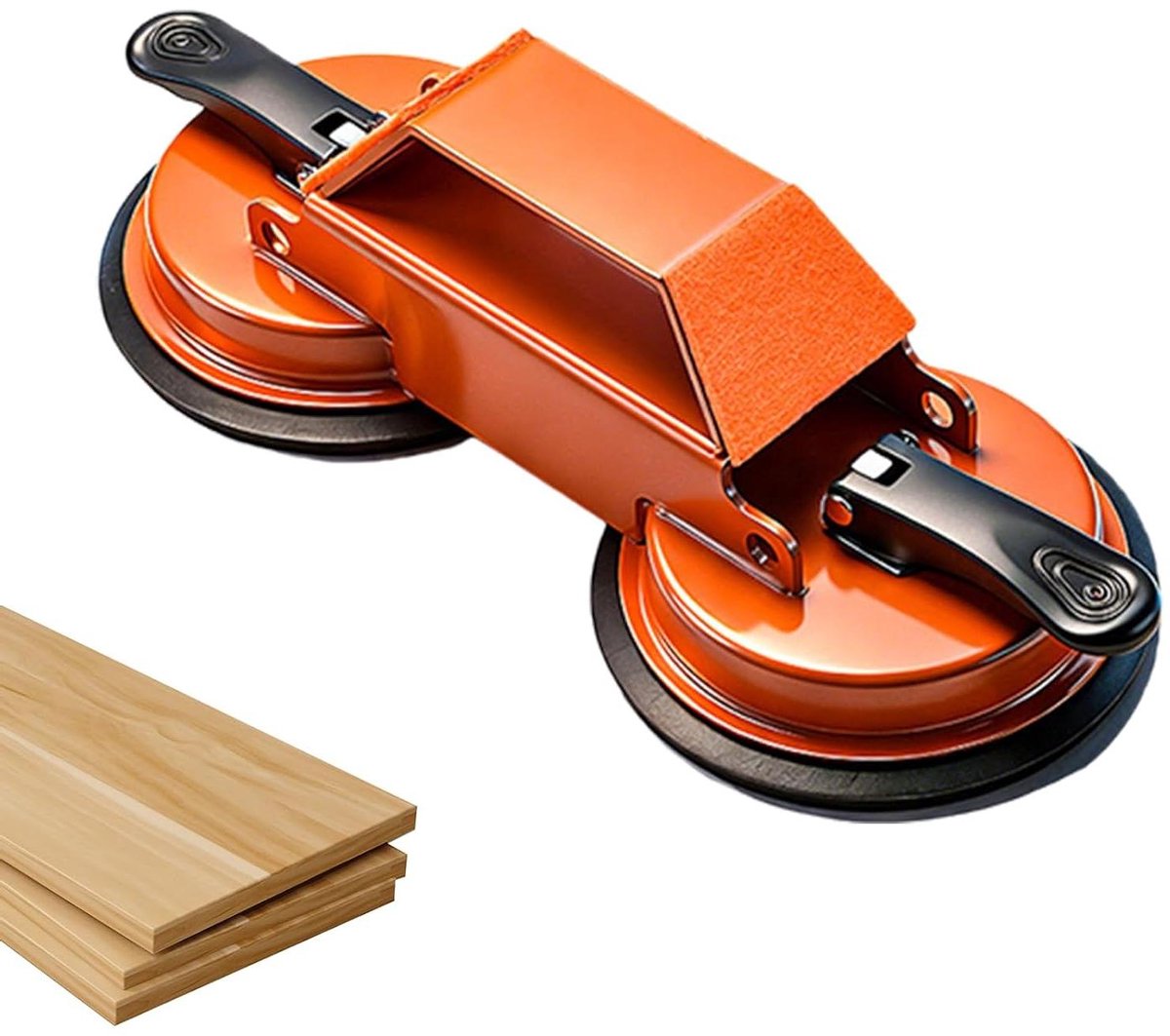 Laminaat Vloer Reparatie - Vloerherstel Gereedschap - Scheuren Dichten - Stille Hamer - 15 x 14 x 8 cm - B