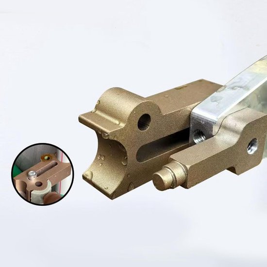 Loodgieterspijp Reparatie Kit - Waterleiding Lekstopper - Leidingen Repareren - Hittebestendige Aluminiumlegering - 7.5x2.4x2cm - Enkel kenmerk — afbeelding 3