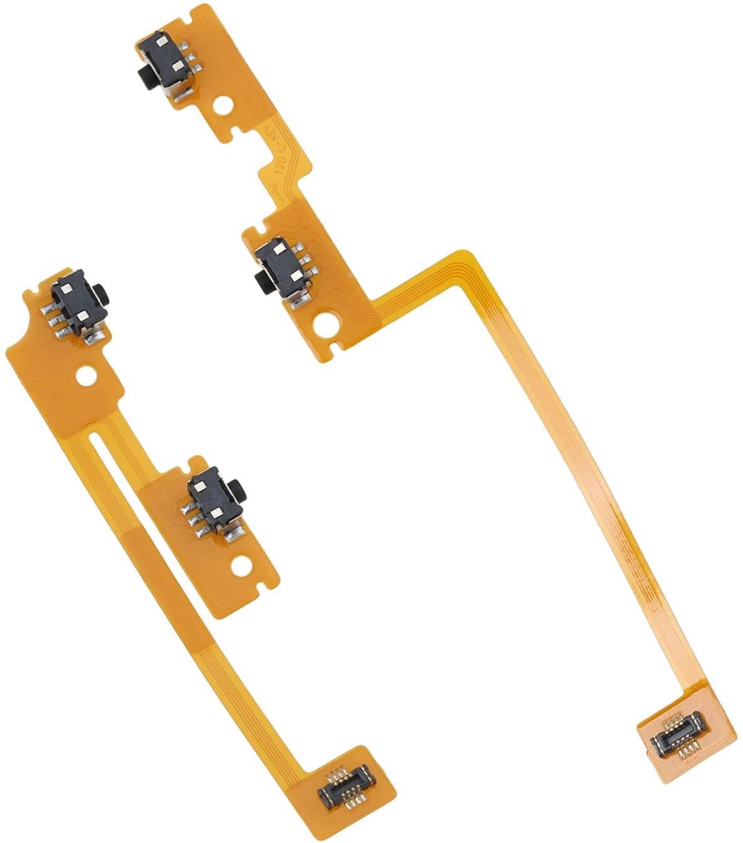 Dailygoods - 2 stks Knop Flex Kabel PCB Board voor Nintendo 3DS en XL
