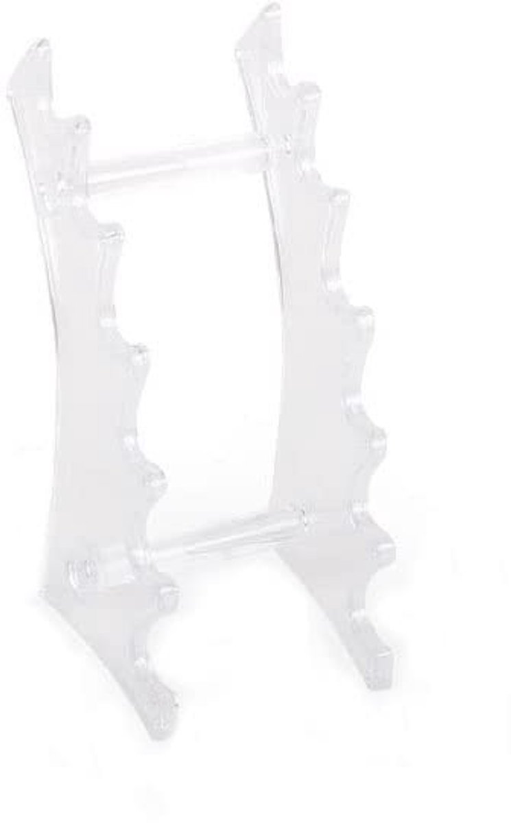 Dailygoods- Penhouder Acryl - Organizer Make-up - Display Stand - 6 Stuks - Duurzaam - Afneembaar Ontwerp