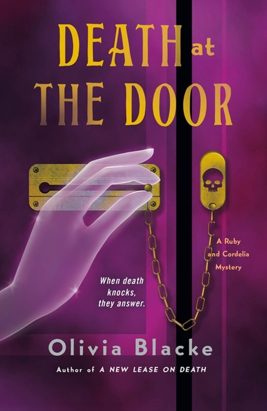 Ruby and Cordelia Mysteries- Death at the Door - cover