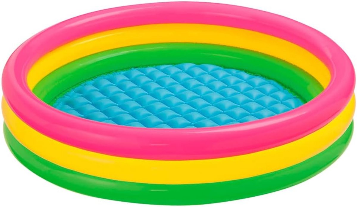 Intex Sunset Glow Opblaaszwembad - Ø 114 x 25 cm — afbeelding 9