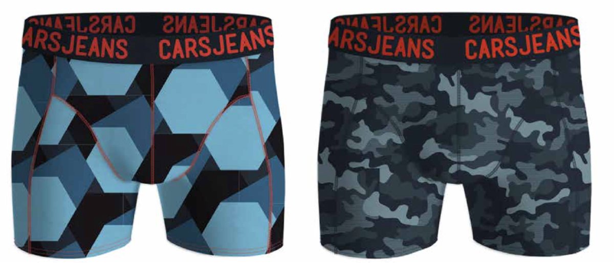 Cars Jeans Boxershort Niles Jr. 2-Pack - Jongens
