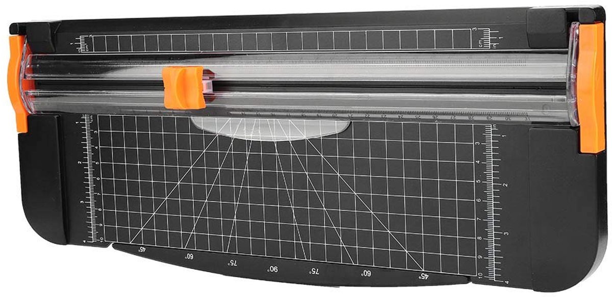 Dailygoods - Uitschuifbare Fotolabelmestrimmer - Nauwkeurig Papier Snijden - Draagbaar en Compact - Ideaal voor Kantoor - Geschikt voor Ambachten - Pe...