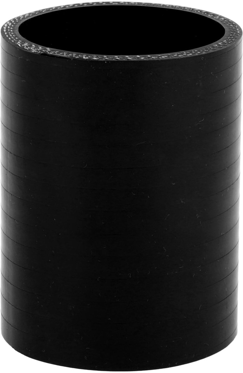 Dailygoods- Siliconen Slang 51 mm Binnendiameter - 76 mm Lengte - 3-laags - 4 mm Dikte - Universeel - Bestand tegen Hoge Temperatuur - Koelslang