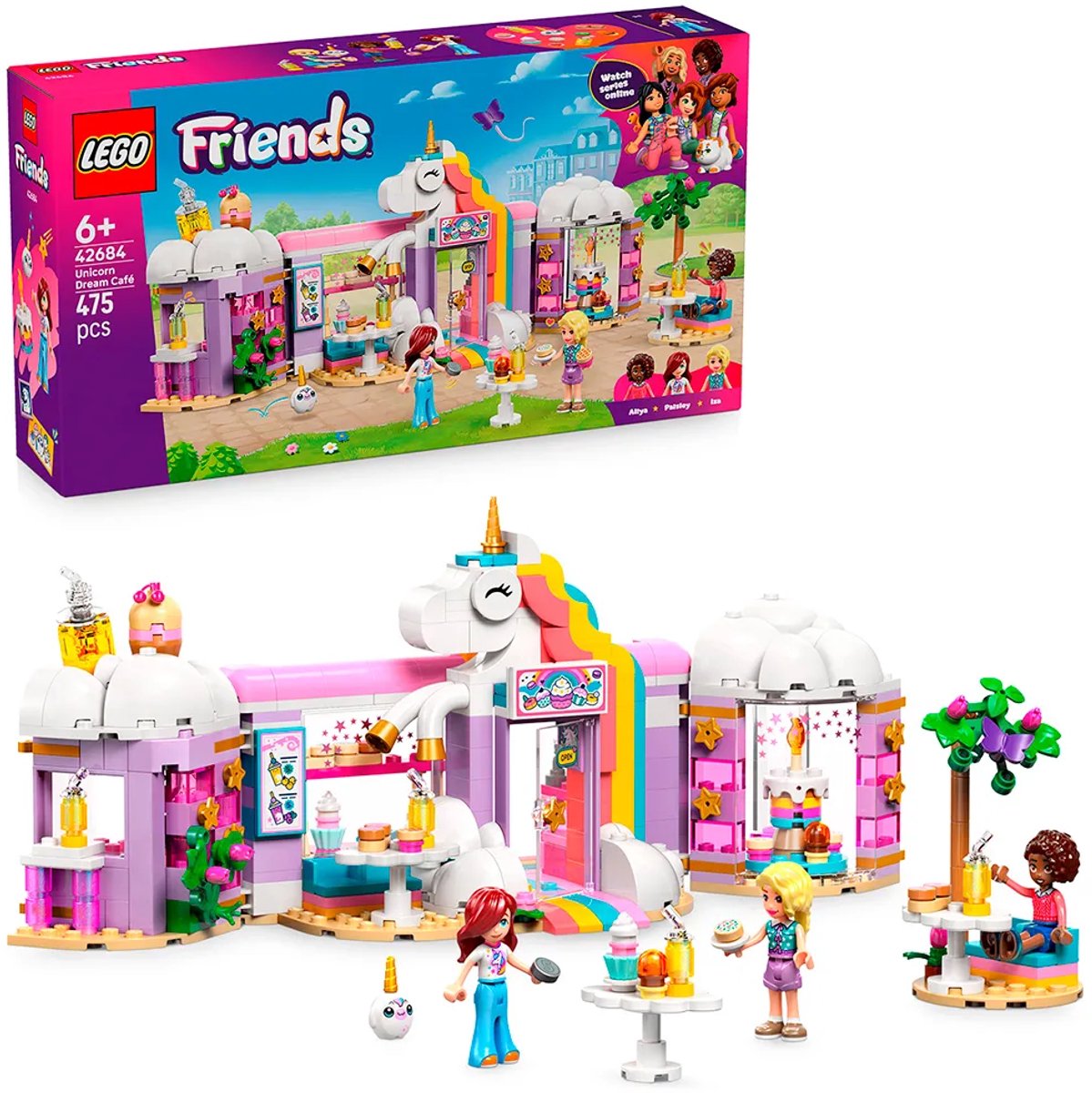 LEGO Friends eenhoorn café speelset - magisch bouwspeelgoed - 42684 — afbeelding 21