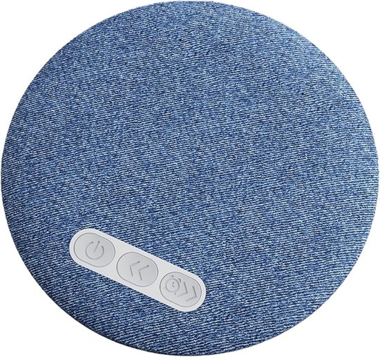 Kussenluidspreker Slapen - Platte Luidspreker Nacht - Rustgevend Slapen - Ultradun Comfort - 11 mm dik - Blauw — afbeelding 5