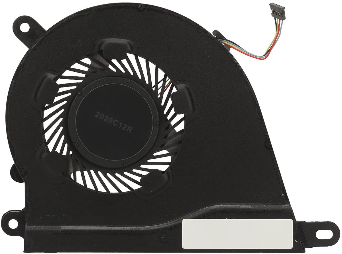 Dailygoods - CPU-ventilator - Laptop ventilator - Eenvoudige installatie - Stil functioneren - Verbeterde koeling - Geschikt voor 14S DQ 15S EQ 15 DY