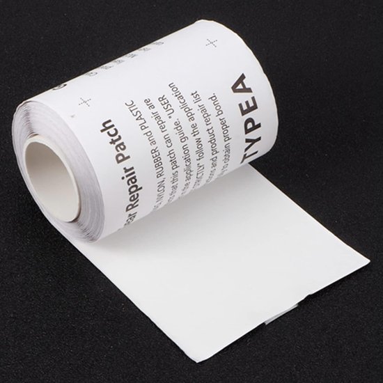 Zwembad reparatiekit - Waterdichte tape - Lekkages dichten - Zelfklevend TPU - 7.5 x 375 cm - Transparant — afbeelding 2