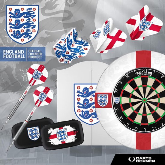 Officieel gelicentieerd St Georges Cross Darts - Engeland - Steel Tip 90% Tungsten - 24g (D1404) van Designa — afbeelding 2