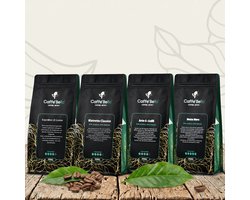 CAFFÈ BELLO Intense Beans Discovery – Proefpakket Koffiebonen 1 kg – 4 Sterke Premium Smaken – Geschikt voor Volautomaat