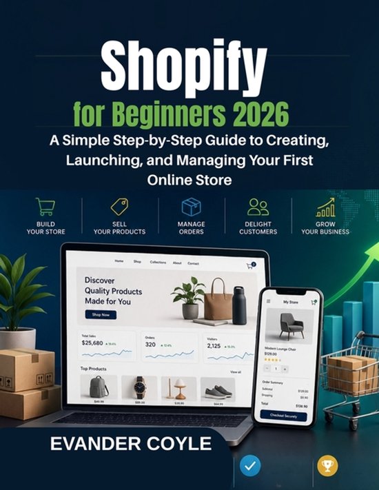Shopify for Beginners 2026 - cover