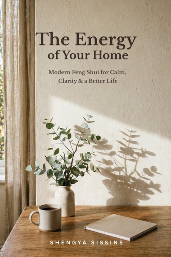 Boek 'The Energy of Your Home', Modern Feng Shui voor een kalm, helder leven. Met Mok en Vaas.