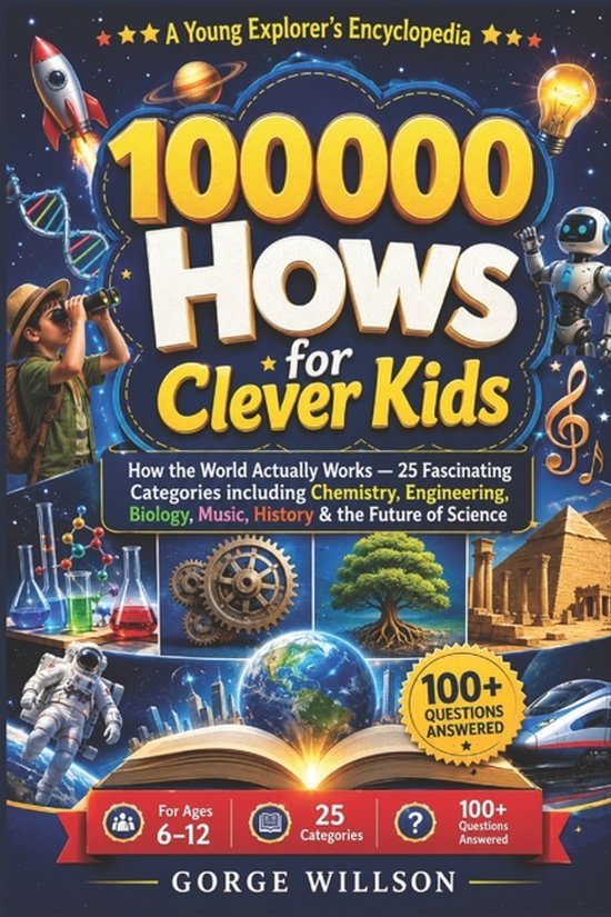 100000 Hows for Clever Kids - cover
