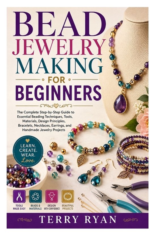 Bead Jewelry Making for Beginners - cover