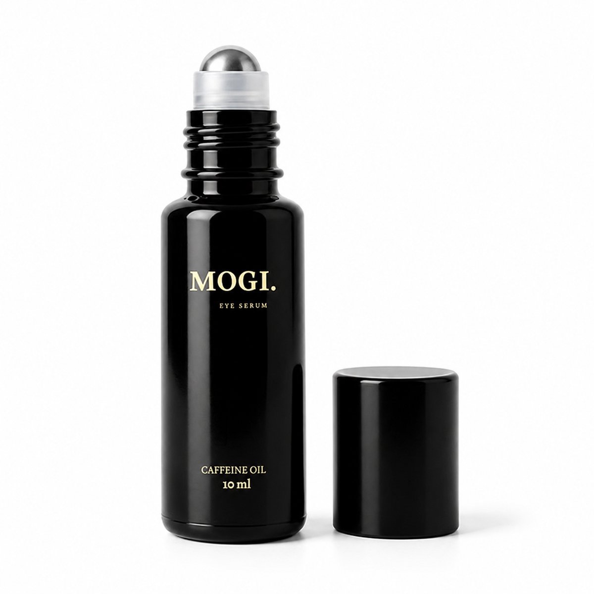 MOGI. Caffeine Eye Roller 10ml | Tegen Donkere Kringen & Wallen | Cafeïne Oogserum met Roller-ball