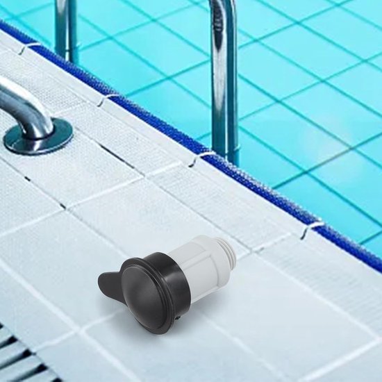 Zwembad Reparatie Set - Ventiel en dop - Onderhoud zwembad - Geoptimaliseerde waterstroom - Compact formaat - Zoals afgebeeld — afbeelding 3