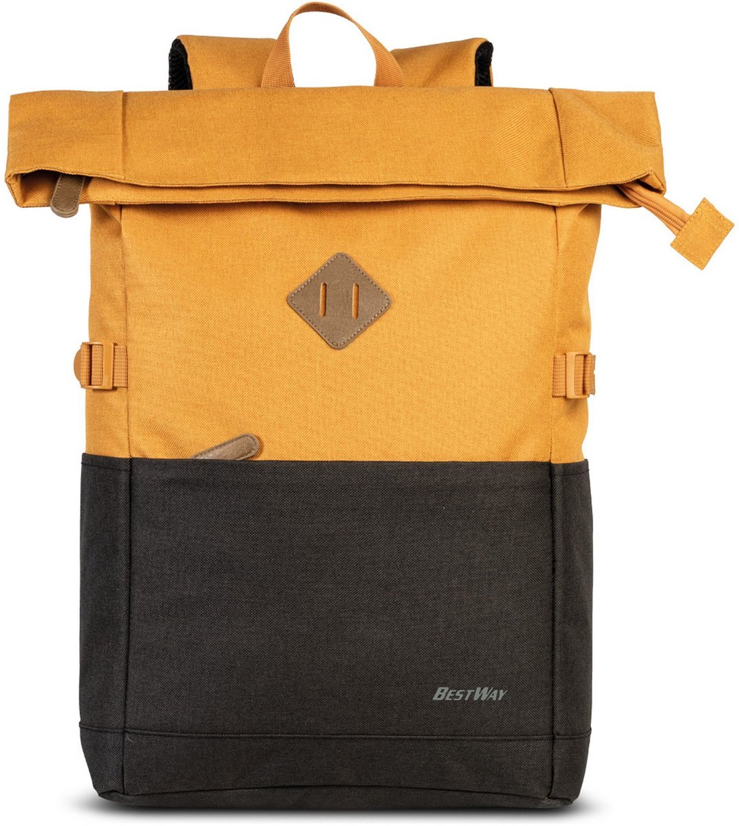 Worldpack Campus Style Dagrugzak 50 cm Laptopvak - 44cm (17,3 duim) - ocker-schwarz