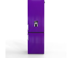 NUNKI LARGEH2O-APLU / Combi Bottom Koelkast, E klasse, 268l, Waterdispenser, Plum Explosion, Gloss (ALL sides)