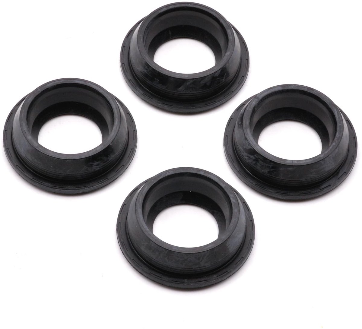 Dailygoods- Kleppendeksel 4x - Centreringsring - Bougiekap - Voor Dacia/Renault - Diverse modellen - Onderdeelnummer 7701473164 - Motorafdichting